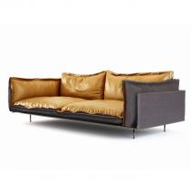   Straight Sofa (mustard) Fs-6013  